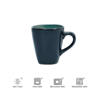 16 pièces ensemble de vaisselle en céramique peinte à la main vaisselle en grès durable populaire peinture à la main assiette bol tasse ensembles pour la Promotion