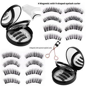 Pestañas Postizas Veganas 3D de Marca Privada, Pestañas de Visón Sintético, Pestañas Postizas Completas, Naturales y Magnéticas - Product Image 1