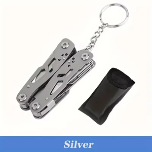 Pince pliante <span class=keywords><strong>de</strong></span> poche mini en acier inoxydable portable, <span class=keywords><strong>outil</strong></span> <span class=keywords><strong>multifonction</strong></span>, tournevis avec support OEM personnalisé - Product Image 6