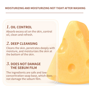 OEM ODM fatto a mano <span class=keywords><strong>sapone</strong></span> solido formaggio filo disegno bagno cura della pelle idratante viso e corpo fatto a mano <span class=keywords><strong>sapone</strong></span> nutriente - Product Image 3