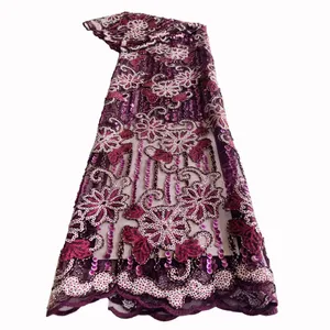 Eco-Friendly Good Material Fabric Lace Laces Fabrics For Women Bridal Lace Fabric Beaded Luxury
