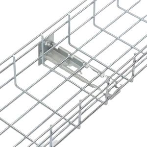 Gouttière à câbles en acier à mailles lourdes, gouttière à câbles haute résistance pour câbles d'alimentation et de communication - Product Image 1