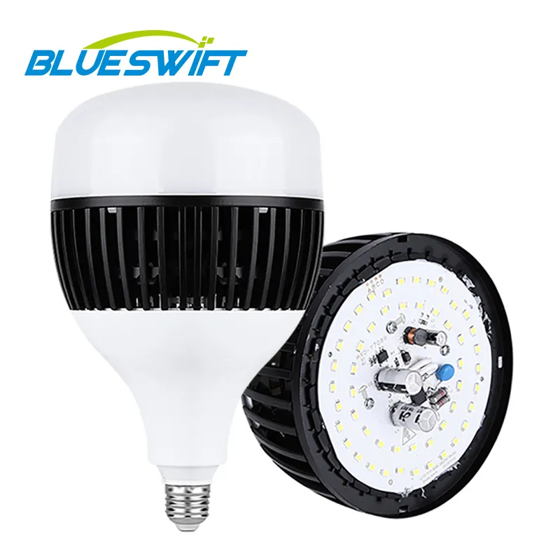 High Bay Lumen Power E27 100w 120w Lamparas Led Bulb Light for Garage Warehouse