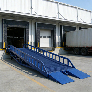 Rampa Hidráulica Móvil para Carga y Descarga con Plataforma de Carga para Patio, Venta al Por Mayor - Product Image 2