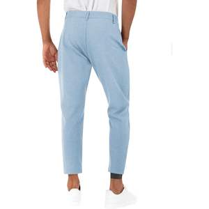 2025 hommes coupe ajustée robe pantalon affaires décontracté Golf Chino pantalons Stretch plissage fermeture éclair Anti-rides personnalisable - Product Image 5