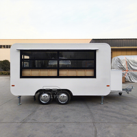 Onlywe : Remorque alimentaire mobile en gros, chariots alimentaires à prix abordable, camion de cuisine vintage de nouvelle conception à vendre