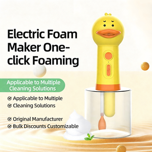 Nouvelle machine à mousse pour animaux de compagnie, <span class=keywords><strong>mousseur</strong></span> de bain pour chats et chiens, portable, manuel, machine à mousse automatique à un bouton - Product Image 1