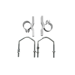 Pince en acier inoxydable 316 pour montage latéral sur mât, diamètre 38-70 mm, pour systèmes d'antennes HF/SSB, accessoire de support d'antenne AC - Product Image 2