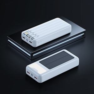 Batteries externes d'urgence de haute qualité à double sortie, grande capacité 20000mAh 8000mAh, recharge solaire, pour l'extérieur - Product Image 3