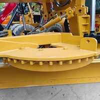 Niveleuse à moteur CAT 140K d'occasion, Caterpillar 140K 140H, niveleuse de construction routière avec peu d'heures de fonctionnement, à vendre