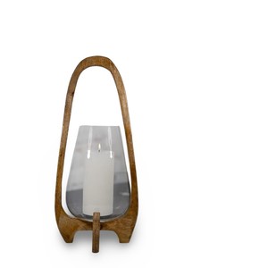 LINTERNA DE MADERA CON VIDRIO-Diwali Uso en interiores Venta caliente Precio de fábrica Nueva llegada - Product Image 1
