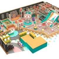 Équipement de divertissement, parc de trampolines, aire de jeux intérieure éducative pour enfants, jeux gonflables, LED, jardin, taille personnalisable