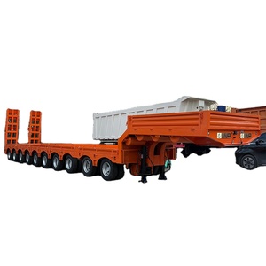 Semi-<span class=keywords><strong>remorque</strong></span> surbaissée multi-essieux à suspension pneumatique, personnalisable, à prix avantageux, avec plateau extensible <span class=keywords><strong>de</strong></span> 25 m, à vendre - Product Image 1