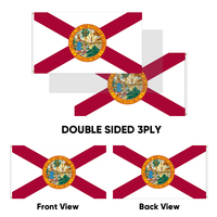 Vente en gros 3x5ft Floride drapeaux 68D/100D polyester Personnaliser toutes les nations expédition rapide Fournisseur fiable livraison rapide