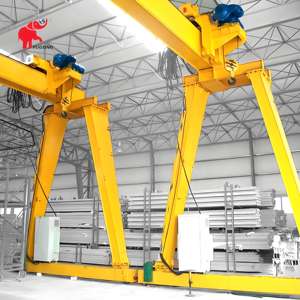 Grúa de pórtico MH con Control remoto de Servicio Ligero, 3 toneladas, 5 toneladas, 8 toneladas, 10 toneladas, 12 toneladas, 15 toneladas, polipasto eléctrico, grúas de pórtico de elevación para la venta - Product Image 6