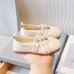 Scarpe da Principessa per Bambine, Scarpe Primaverili 2026 Traspiranti alla Moda Retrò in Pelle, Scarpe da Ballo - Product Image 4