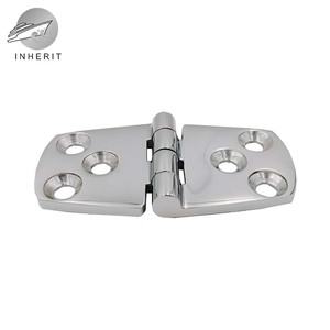 Bisagra de Puerta de Acero Inoxidable 38x76x4mm, Seis Orificios, Grado Marino, Engrosada y Pulida para Reparación y Reemplazo - Product Image 2