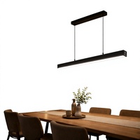 Lampu Gantung LED Linear 2FT 4FT 8FT untuk Toko dengan Pilihan 3500/4000/5000/5700/6500K 25W-80W