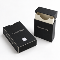 Boîte à cigarettes en carton avec logo personnalisé, résistante aux enfants, pour 10 paquets, emballage de pré-rouleaux en papier, boîte à cigarettes à ouverture rabattable