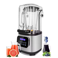 Hachoir électrique ABS 8003A multifonction 220-240V, personnalisable, avec couvercle commercial, blender 2L, 5+ vitesses, usage domestique, pur
