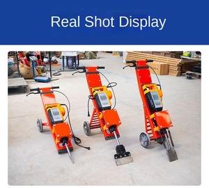 Tile Demolition Broken Hand Push <strong>Electric</strong> Hammer Pick Car Industrial Grade High Power Concrete Plastic <strong>Floor</strong> Shovel Short - Product Image 2