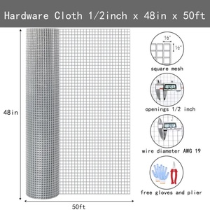 Kuş kafesi tavuk kalemler sıcak daldırma galvanizli demir kaynaklı tel tel örgü rulosu tavşan kafesleri iyi fiyat - Product Image 6