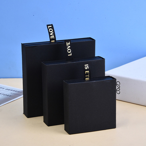 Tùy chỉnh thiết kế logo đồ trang sức sang trọng vòng cổ sản phẩm quà tặng ngăn kéo bao bì Hộp bao bì ngăn kéo kéo ra khỏi hộp giấy - Product Image 6