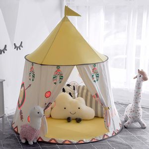 Tente pour enfants de haute qualité, intérieure et extérieure, base secrète pour enfants, tente de jeu, tente <span class=keywords><strong>tipi</strong></span> pliable pour bébés, princesse - Product Image 6