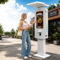 Kiosque de paiement en libre-service extérieur à écran tactile Android IP65 pour la commande automatique en restaurant