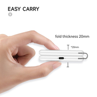 Chargeur sans fil magnétique pliable 3-en-1 à charge rapide 15W PD 3.0 SCP OTP 5V/1A 5V/3A pour montres intelligentes, téléphones mobiles et écouteurs