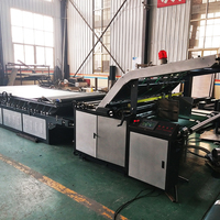 Machine à plastifier semi-automatique électrique pour le plastification du carton E-Flute, du papier et du film