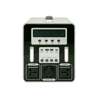 Générateur Solaire Portable 200W 300W 500W 1000W, Batterie Externe pour Téléphone 100 000 mAh, Station d'Énergie LiFePO4