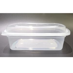 Récipient alimentaire jetable en PP Design moderne Couvercle micro-ondable récipient hermétique en plastique pour l'emballage des aliments Utilisation en cuisine - Product Image 1