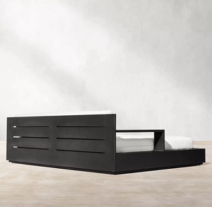 <span class=keywords><strong>Lit</strong></span> <span class=keywords><strong>double</strong></span> en alliage d'aluminium <span class=keywords><strong>de</strong></span> jardin extérieur <span class=keywords><strong>de</strong></span> vente chaude pour des chaises longues <span class=keywords><strong>de</strong></span> loisirs <span class=keywords><strong>de</strong></span> piscines <span class=keywords><strong>de</strong></span> terrasses d'hôtels - Product Image 3