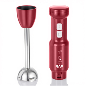 <span class=keywords><strong>Batidora</strong></span> de Mano RAF de <span class=keywords><strong>500W</strong></span>, <span class=keywords><strong>Batidora</strong></span> de Varilla de Alta Velocidad, Acero Inoxidable, 4 Cuchillas, 13000 RPM, Rendimiento para Mezclar Ingredientes Diarios - Product Image 6