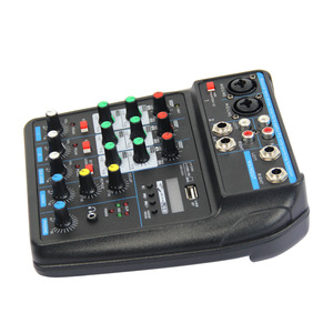 <span class=keywords><strong>Mini</strong></span> table de mixage audio 4 canaux Bluetooth USB, table de mixage sonore pour karaoké, <span class=keywords><strong>DJ</strong></span>, soirée à domicile - Product Image 4