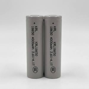 Batterie rechargeable au lithium-ion KRL 18650 certifiée UN38.<span class=keywords><strong>3</strong></span>, <span class=keywords><strong>3</strong></span>,7 V, 2200 mAh, avec certifications KC et PSE pour pack de batteries DIY - Product Image 1