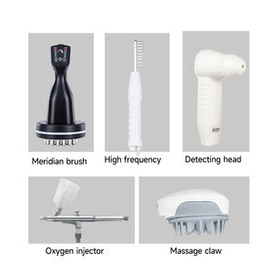 Scanner de follicule pileux Portable 5-en-1 nouvelle Machine d'analyse du cuir chevelu analyseur de peau corps zone cible dispositif de Scanner de <span class=keywords><strong>Test</strong></span> de cheveux - Product Image 6