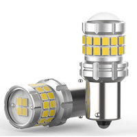 Ampoule LED Canbus T15 9-24V pour frein et marche arrière, T10 W5W 194 W16W 912 921, éclairage de voiture LED T20 7440 S25 1156 BA15S BAU15S T25 3156 3157