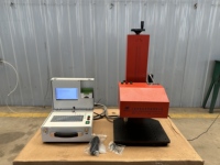 Machine de marquage pneumatique à points Coral HG-WKQ1610 pour gravure de plaques signalétiques métalliques, logos et numéros de série