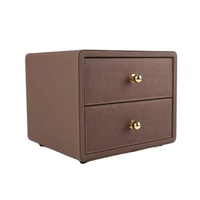 Haut de gamme chaud delling personnalisé chambre 5 étoiles en cuir accessoires plateau hôtel cuir ensembles d'équipements