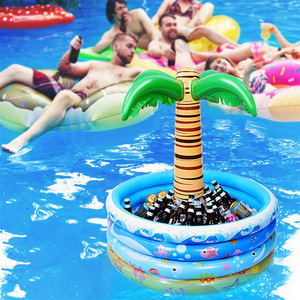 Inflatable Coconut Tree Ice Bucket 90x95cm Cooling Pool Toy Outdoor Beach Party Use - Product Image 2