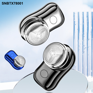 Tiktok-Maquinilla de afeitar eléctrica para <span class=keywords><strong>hombre</strong></span>, mini afeitado portátil, tamaño de bolsillo, herramienta de batería inteligente para exteriores, gran oferta en <span class=keywords><strong>Amazon</strong></span> - Product Image 3