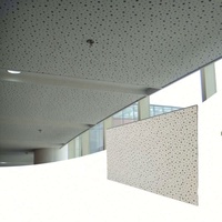 Plaque de plâtre micro-perforée 12,5 mm, panneau acoustique perforé pour plafond, meilleur prix, trous ronds, fabrication chinoise, plaque de plâtre