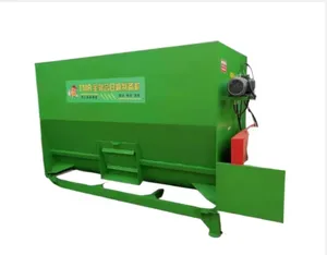 Horizontal Animal Feed Mixer Straw Paddy Crusher TMR Feed Mixer Machine