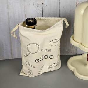 Cotton Canvas Bags Gots Mini Recycled Cotton Dust Drawstring Pouch <b>Muslin</b> Drawstring Bags - Product Image 4