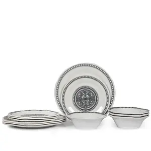 12Pcs Verkoop Prijs Goedkope Hoge Kwaliteit Keuken Sanitair Producten/Melamine Diner Ware