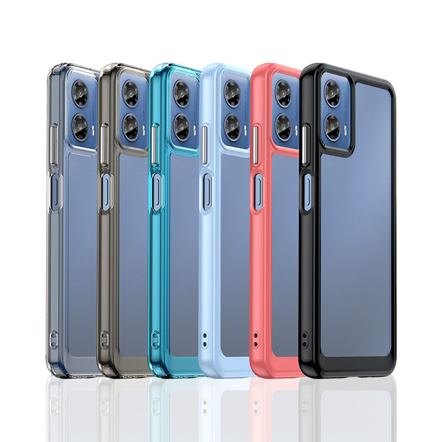 Colorful Animal Design Silicone Gel Shockproof Transparent Clear Phone Back Phone Case for Motorola G34/G24/G04/G14/G53S 5G