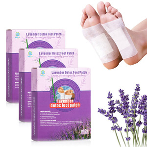 China Natural Herbal Lavender <strong>Detox</strong> <strong>Foot</strong> <strong>Patch</strong> Healthcare Supply - Product Image 4