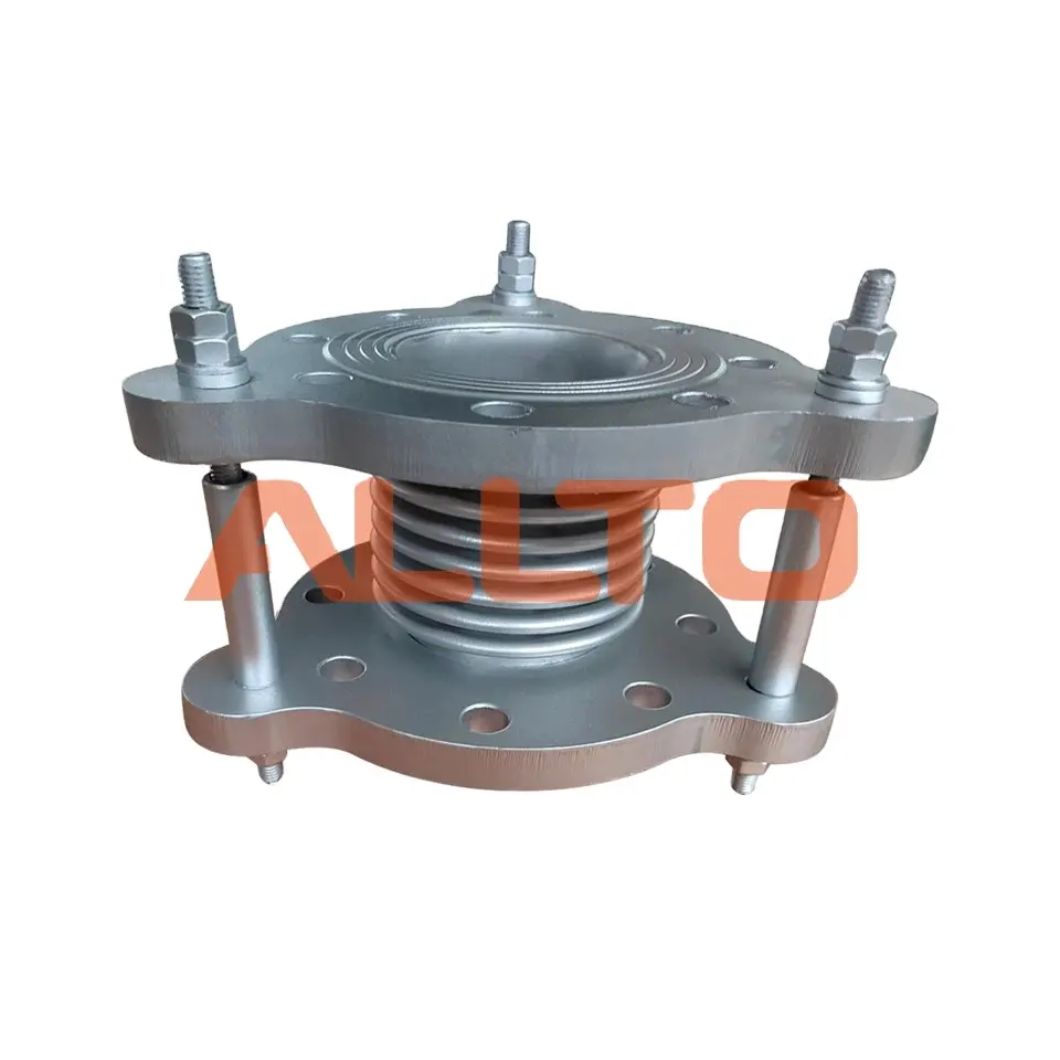 High Temperature Exhaust Coupling Stainless Steel Flange Metal Bellows Expansion Joint Corrugated Compensator